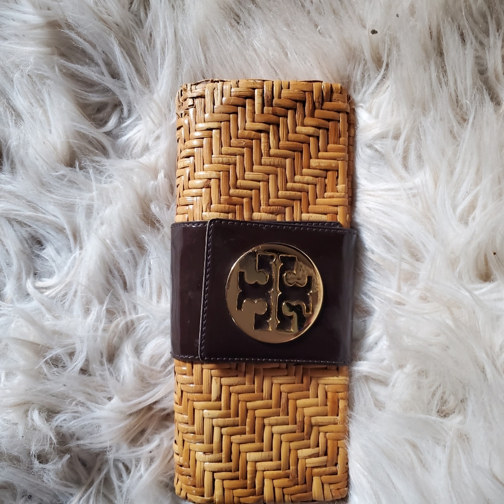Tory Burch Rattan Clutch - Picture 2 of 7